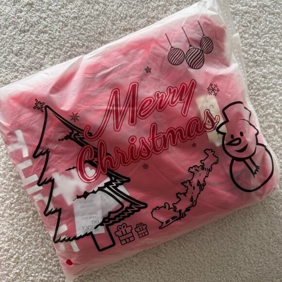 Spadehill ‘This is My Ugly Christmas Sweater’ Long Sleeve Top in Red - Picture 6 of 6